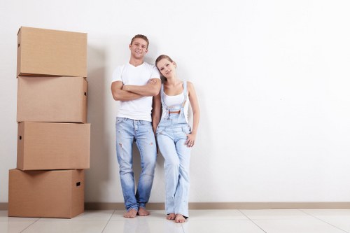 Urgent same-day removals van service in Lewisham near residential streets