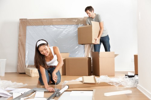 Moving truck service for a local Lewisham home relocation