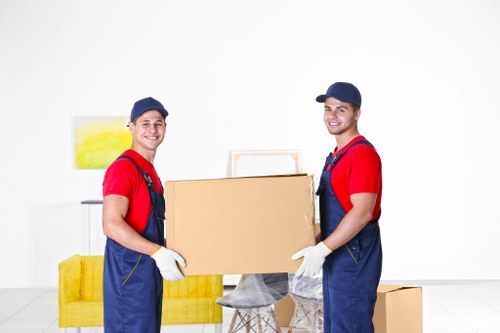 Removal team helping with a residential move in Lewisham