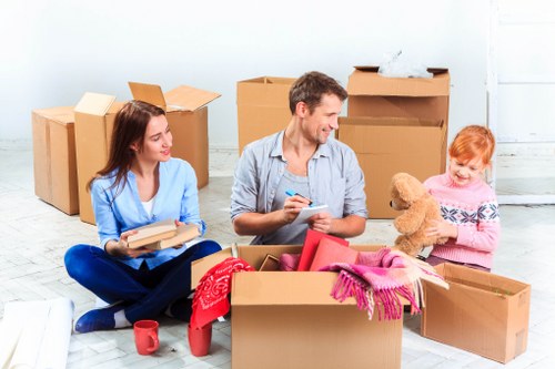 Local removal team planning a house move in Lewisham