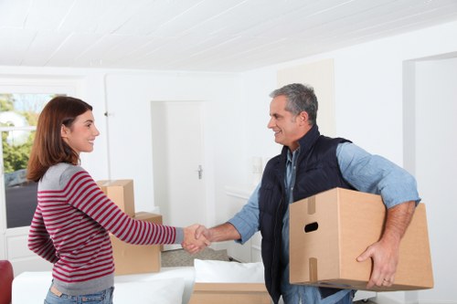 Professional movers handling stairs and tight access in Lewisham