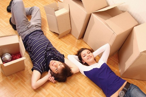 Local furniture collection service managing access and loading in Lewisham