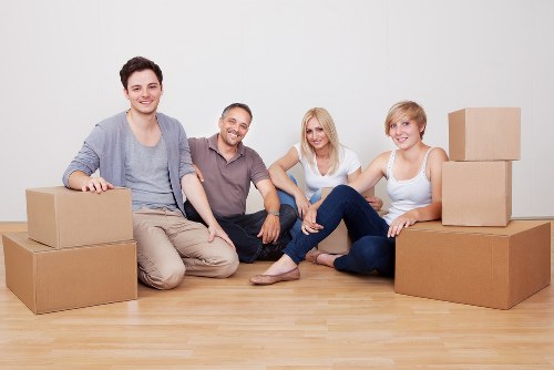 Same-day removals team loading belongings for a short-notice move