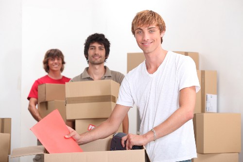 Office relocation logistics in a Lewisham commercial building